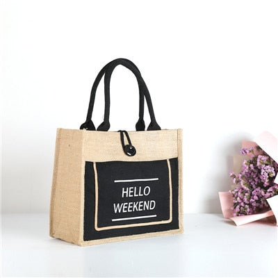 Hello Weekend  Shopping Bag