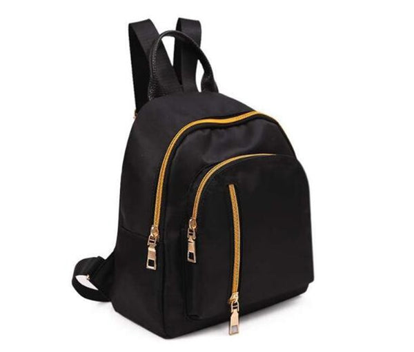 Preppy Style Nylon Backpack