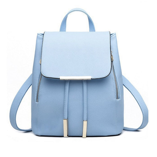 Leather Women Backpack